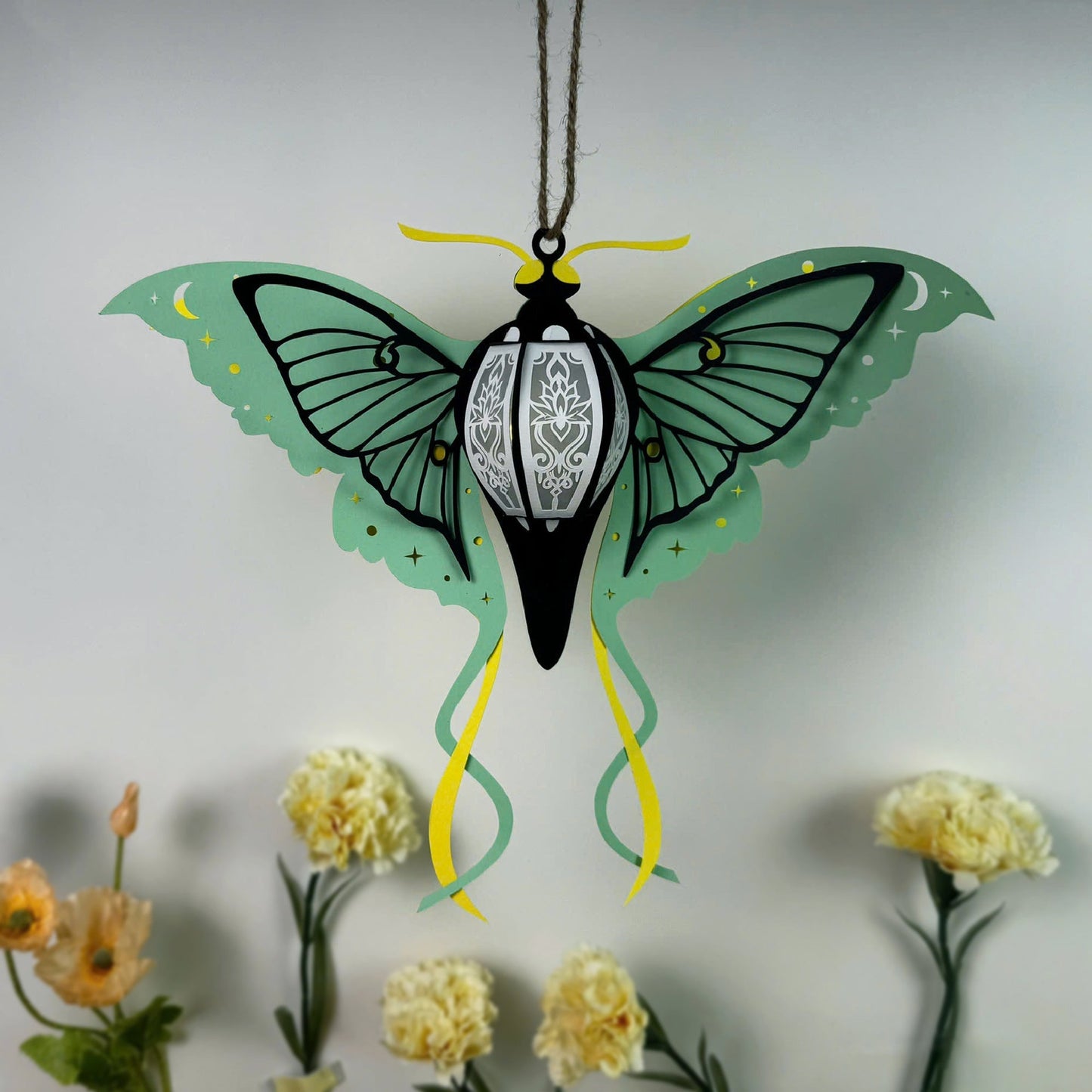 Butterfly - 3D Paper Lantern File - Cricut File  -