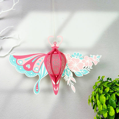Butterfly Flower 2 - 3D Paper Lantern File - Cricut File  -